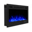 Malik Belfry Heating 91.5cm W Gloss Electric Fireplace