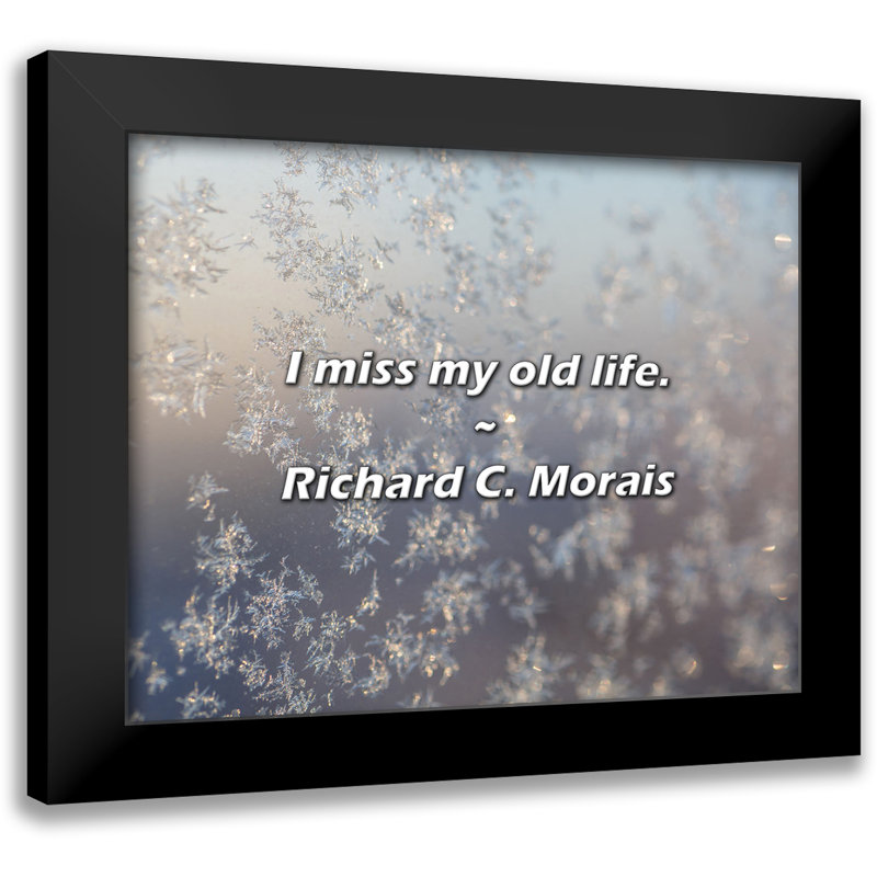 Richard C. Morais Citation: «I Miss My Old Life».