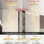 15-ring Modern Led Dimmable Chandelier Black-130134087