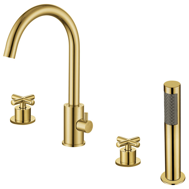 Baignoire de trempage autoportante avec robinet 67 po. X 30 po. Axton