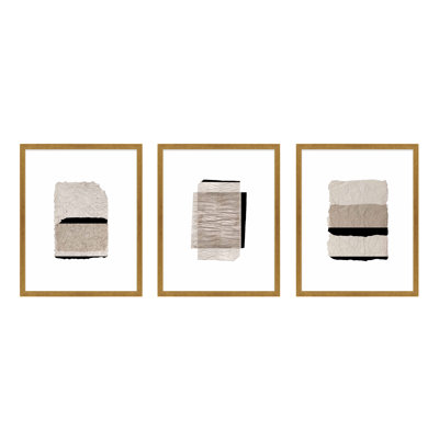 Zinfandel "Fiber" 3-Piece Print Set