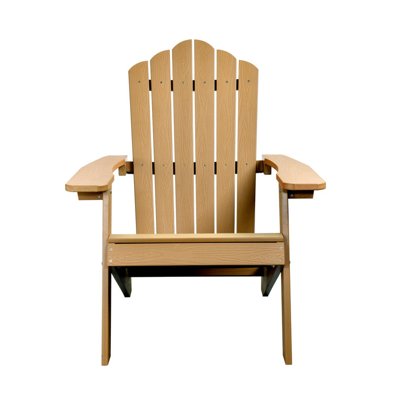 Mauckport Outdoor Adirondack Chair, Teak