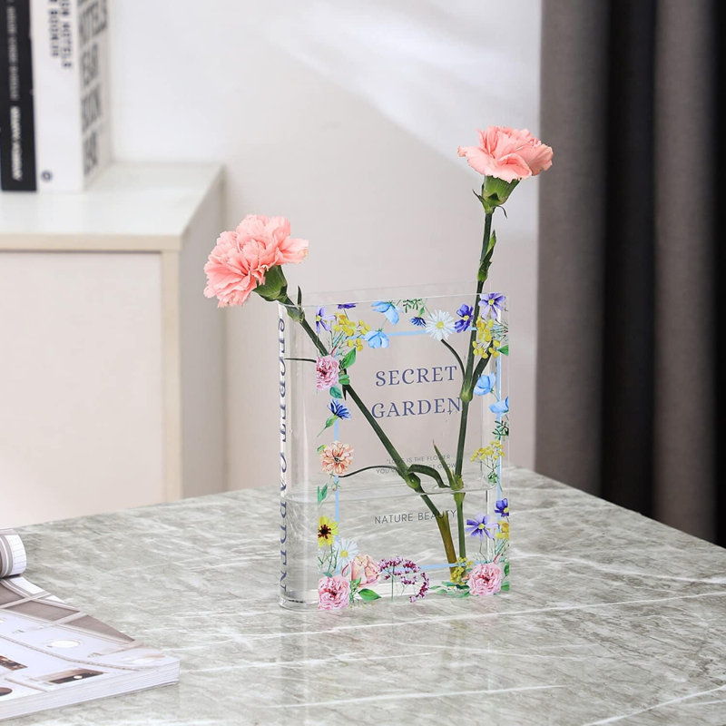 Jianah Acrylic Table Vase