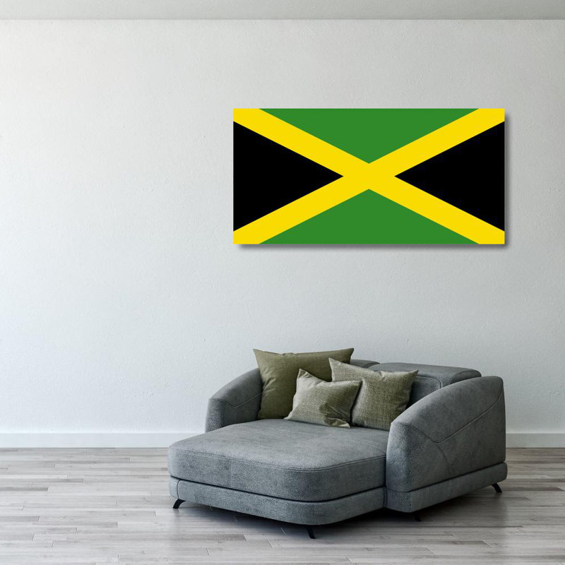 Jamaica, 20" H x 40" W