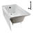 Streamline 60 in. x 30 in. Acrylic Left-Hand Drain Alcove Bathtub in Glossy White With External Drain-101699507