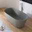 Baignoire autoportante en pierre de trempage 59 "X 29"-112397829