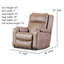 Fauteuil inclinable électrique Contour Power
