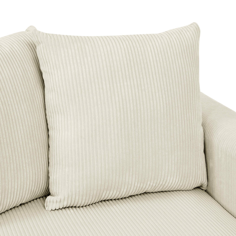 Haven 6 - Piece Modular Corduroy Sectional