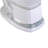 White Porcelain Elongated Bathroom Toilet Bowl – Durable Ceramic, Easy Installation, Easy-Clean Surface