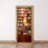 Vintage Bookcase Wall Decal