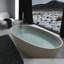 x 29.5'' Soaking Solid Surface Bathtub
