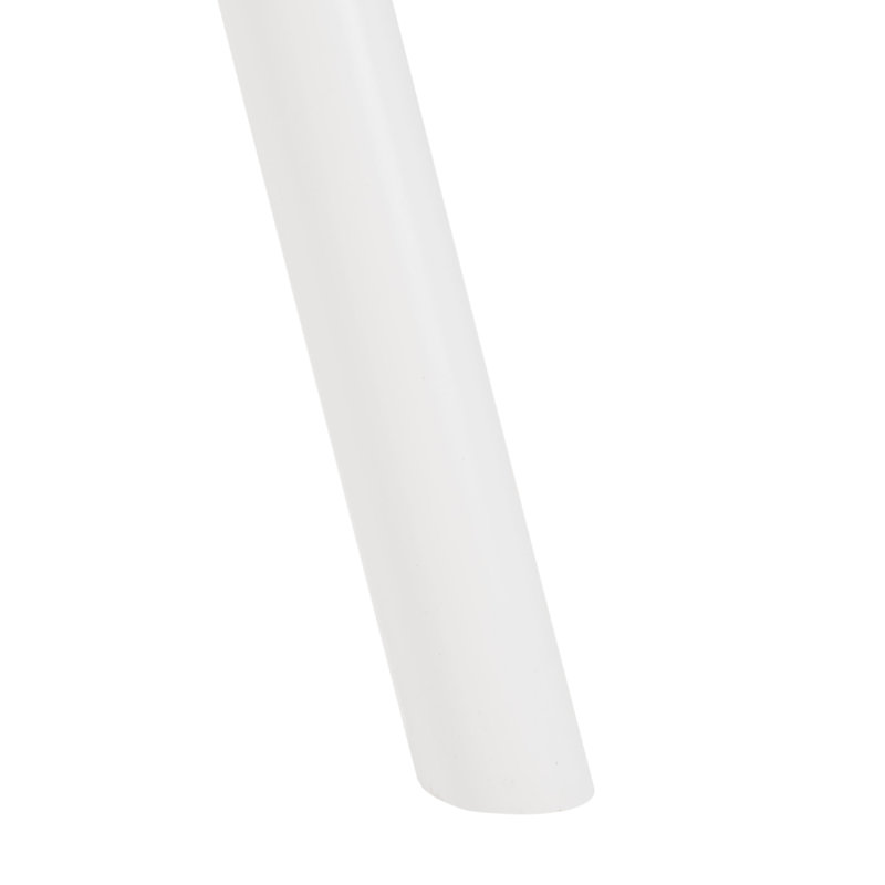 Banc en bois massif Sireen, Blanc