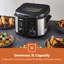GEEPAS Deep Fat Fryer – Adjustable Thermostat, Viewing Window, Cool-Touch Handle, Non-Stick Inner Pot, Indicator Light and Compact to Family-Size Options