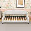 Twin Upholstered Daybed with Tufted Button Design-951401547