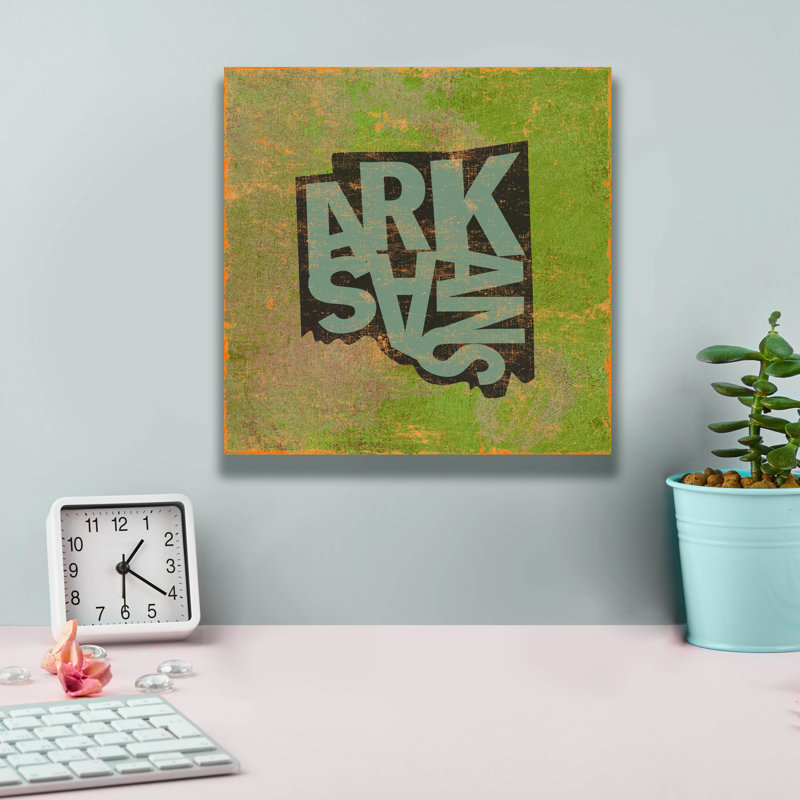 «Arkansas» par Art Licensing Studio, art mural sur toile