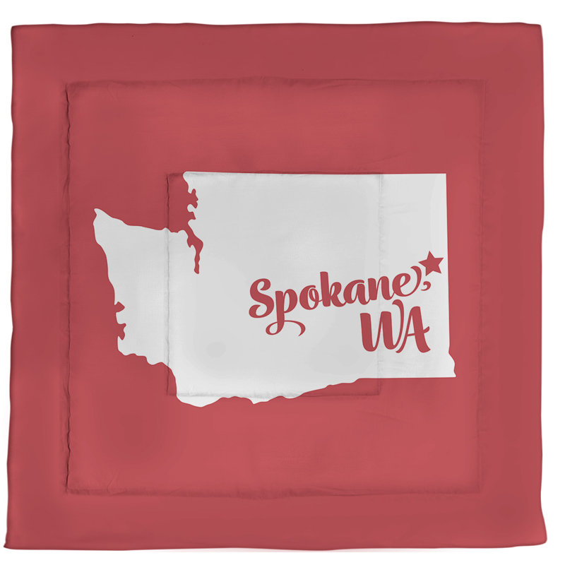 Polyester Comforter, Red
