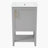 33.5" H X 20" W X 15.5" D 20'' Single Bathroom Vanity with Top-100683291