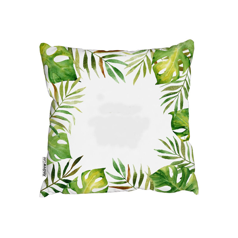 Botanical Leaves Cushion Cover, 60cm x 60cm