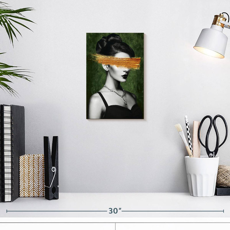 Portrait de fille Leisha Glamour, H 12 po x l 8 po