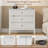 3-Piece Drawer Dresser Set,White