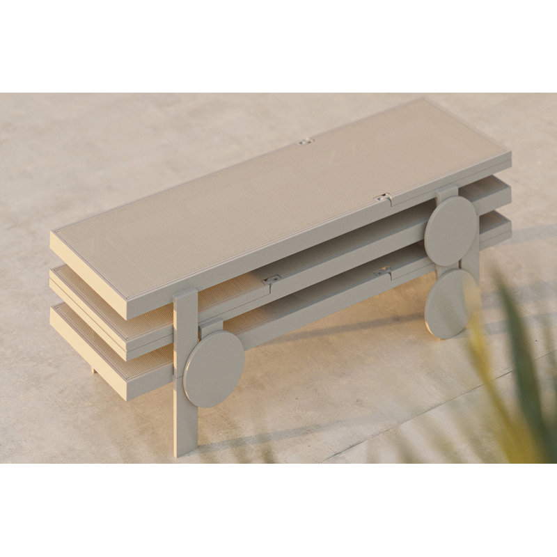 Gatsby Sun Lounger, Ecru