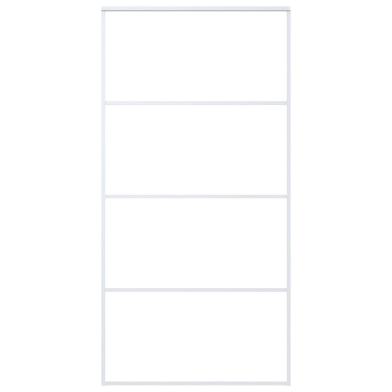 Adolphus Glass Sliding Door, 205cm H x 102.5cm W x 5cm D
