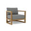 Junus Outdoor 4 - Piece Teak Conversation Set-1777120643