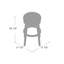 Tabouret pivotant rembourré en bois Arroliga-57431409-41672192