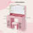 Ato Makeup Vanity Desk With Led Mirror & Power Outlets, Glass Top & 5 Drawers, Dressing Table With 2 Lighted Cabinets-1965067086