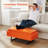 Mushaim Faux Leather Office Bench