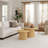 Wood Round 2 Nesting Tables