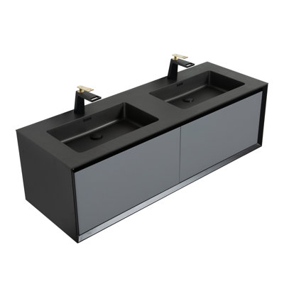Mapuana 59.1'' Bathroom Vanity with Top