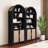Aterion 70.9" Arched Storage Bookcase-1748222604