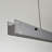 1 - Light Black LED Modern Dimmable Glass Kitchen Island Pendant With Remote Control