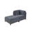 MODULAR SET - Chenille Fabric Sectional Sofa