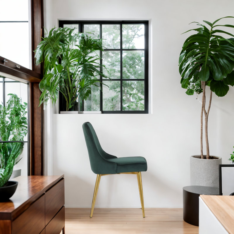 Eyeh Dining Chair, Green