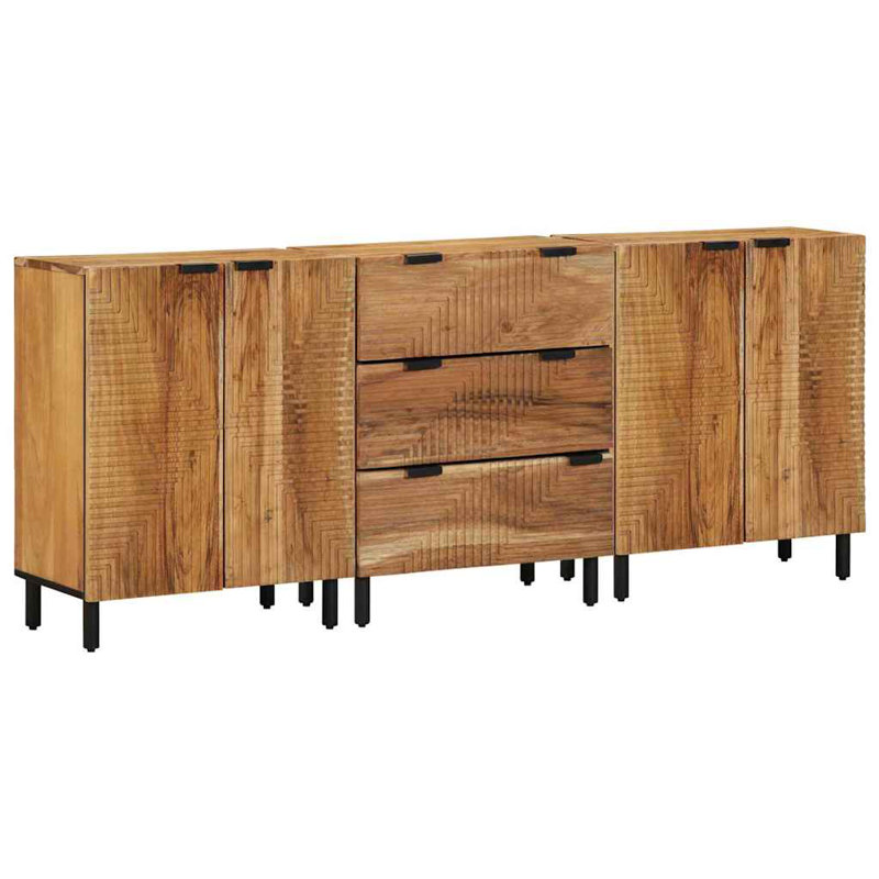 60cm Solid Wood Sideboard