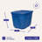 Homz Plastic Bin