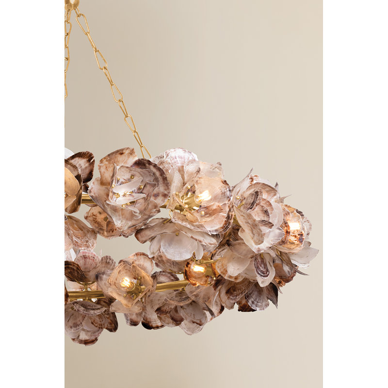 Fiorello Pendant, 20 Lights, 110.75" H x 54.25" W x 54.25" D