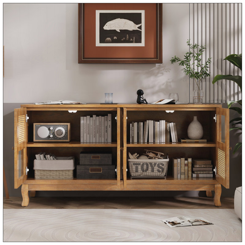 Buffet moderne pour le salon, Brun antique