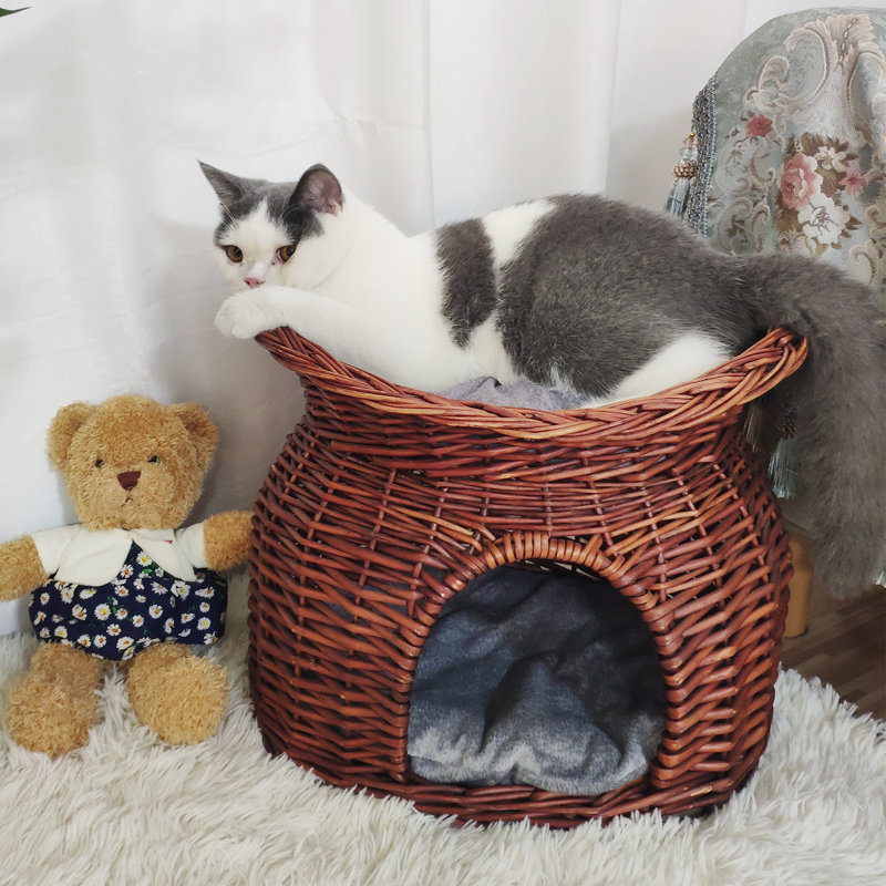 Lit pour chat Dayanaira, Brun