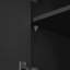 Armoire de rangement avec 6 tiroirs (noir)