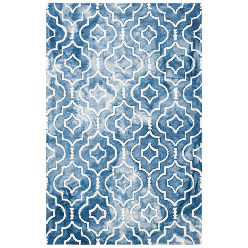 Berman Hand Tufted Wool Geometric Rug, Rectangle 2'6" x 4'