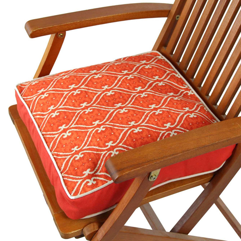 Coussin carré de qualité supérieure, 16,5 x 16,5 pouces, 50% coton / 50% polyester | Lavable et repassable avec fermeture à glissière dissimulée | Rembourrage en silicone pour un confort ultime | Housse amovible, parfaite pour la décoration intéri