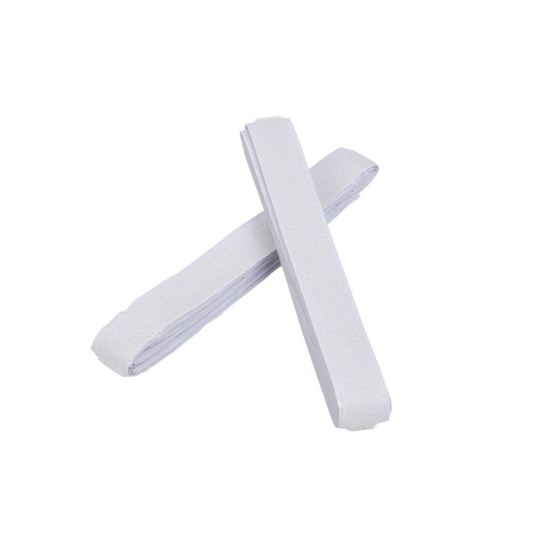 Hook & Loop Fastener, White