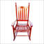 Chaise berçante en bois-843925806