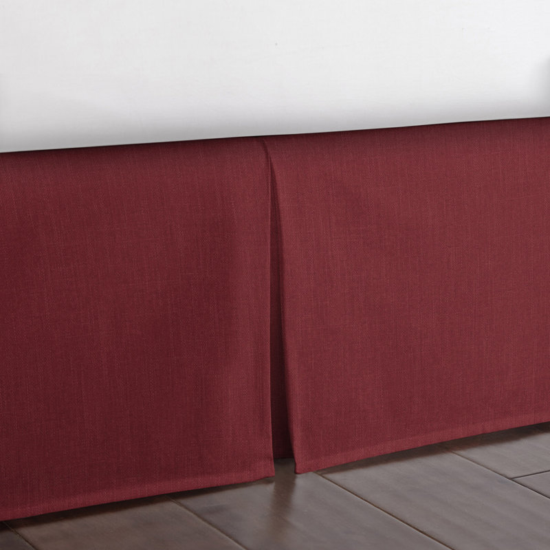 Adrianne Bed Skirt, California King, Pearl, 18''