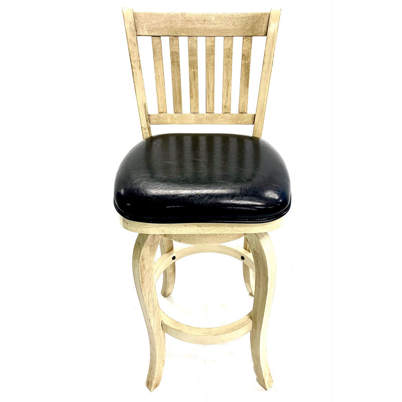 Tabouret de bar pivotant à dossier By RAM Game Room, English Tudor