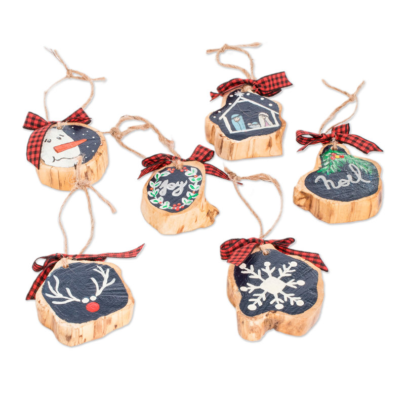 Ornements en bois Ophelia & Co.
