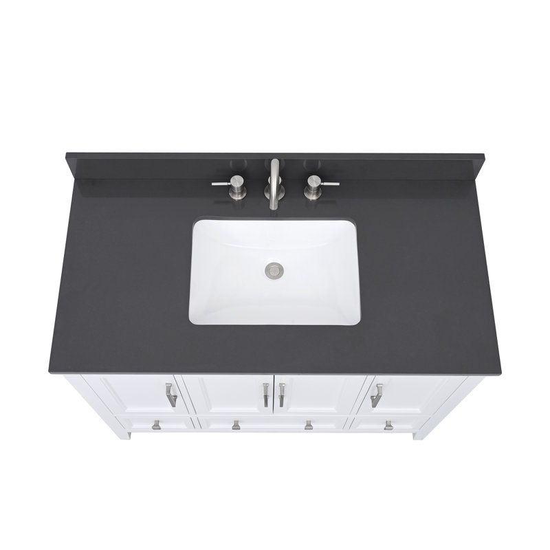 43'' W Single Vanity Top, Ural Gray